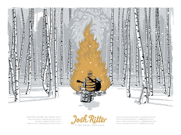 Winter Warm Up Tour Poster