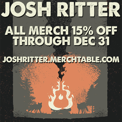 15% off all merch in the webstore this month