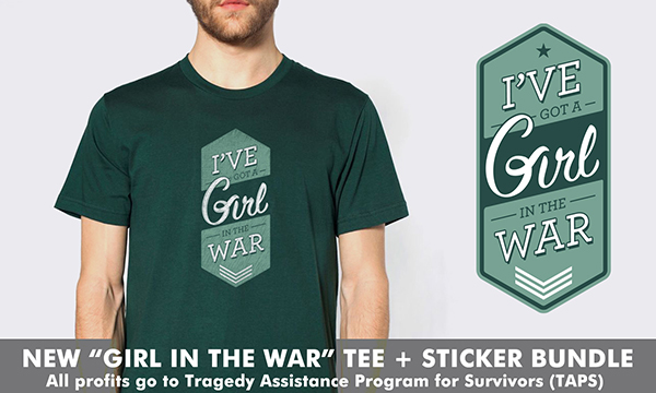 New Josh Ritter Girl In The War T-Shirt