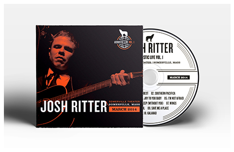 Pre Order: Josh Ritter Live From Somerville CD